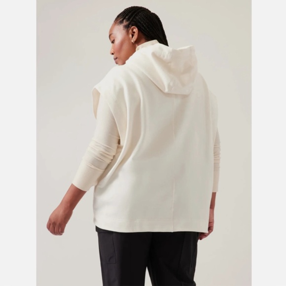 NWT Athleta Retroplush Cocoon Hoodie Sweatshirt - size 3X - Picture 2 of 5